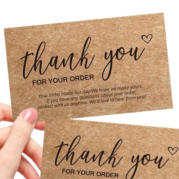 2/12 Thank You Cards - Picture 1 of 3